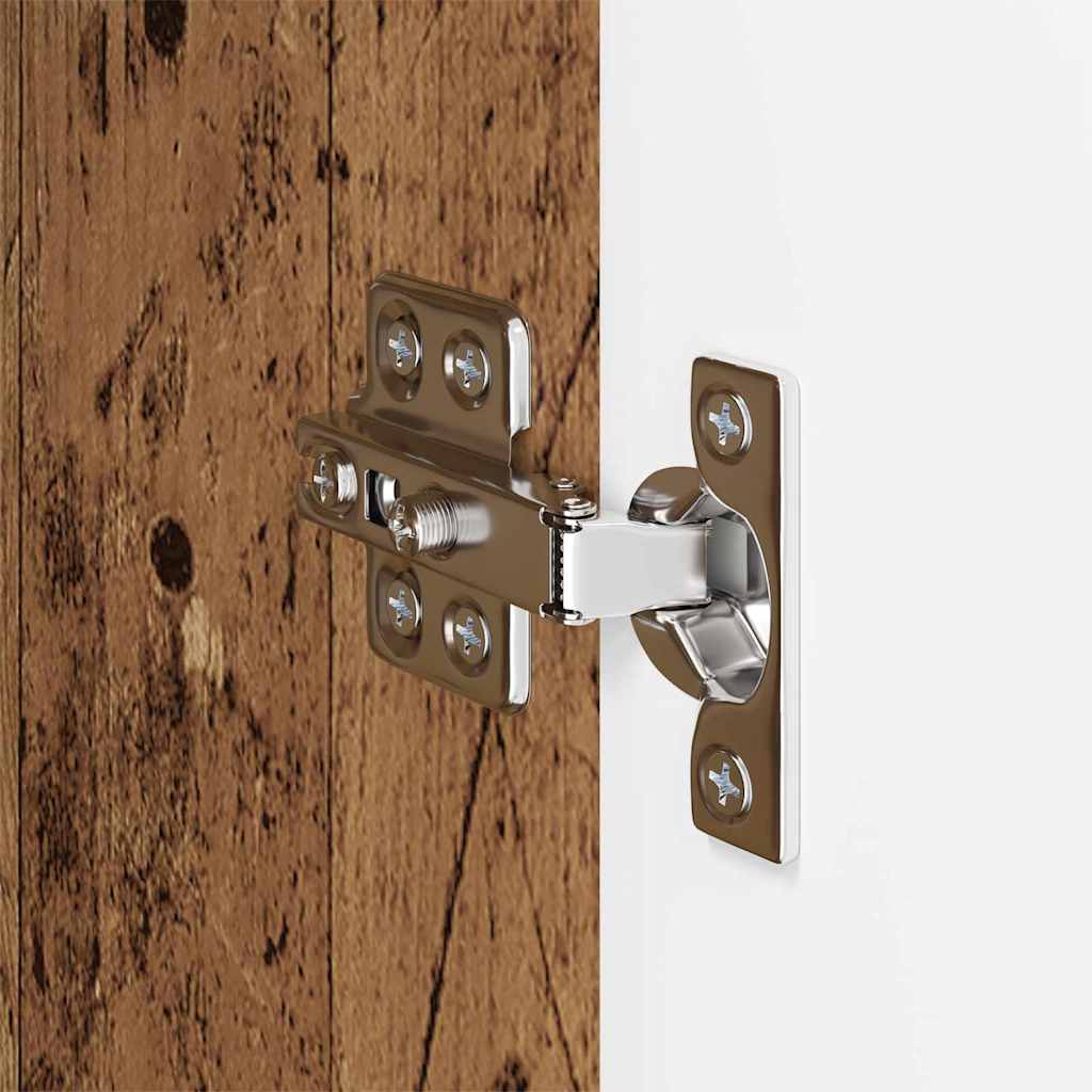 Dulap TV de perete Lemn Vechi 59,5 x 31 x 60 cm Lemn compozit — imaginea 11