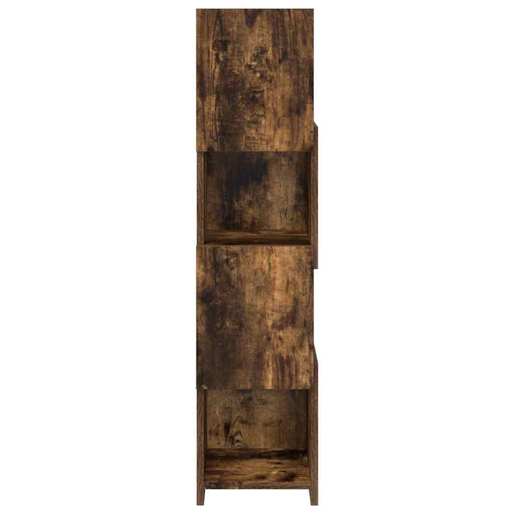 Dulap de colt Alb 25,5x25x102cm Lemn compozit — imaginea 7