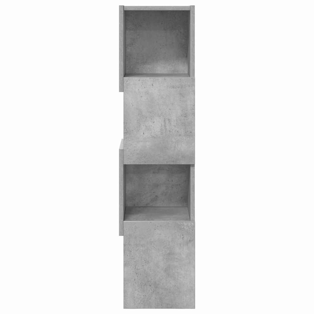 Dulap de colt Alb 25,5x25x102cm Lemn compozit — imaginea 6