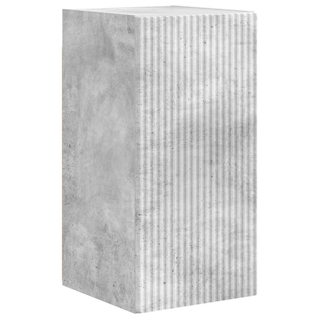 Dulap TV de perete 2 pcs Beton 30 x 31 x 60 cm Lemn compozit — imaginea 6