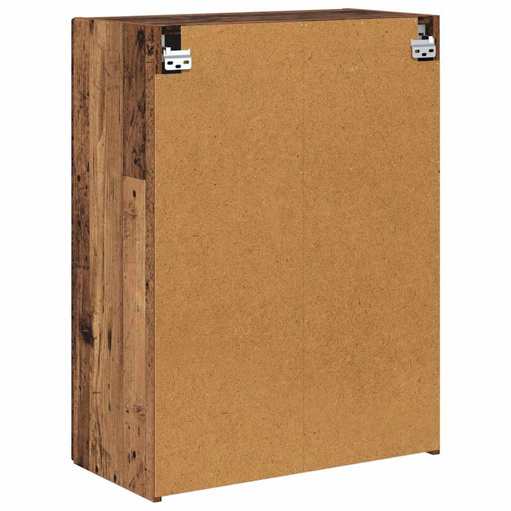 Dulap TV de perete Lemn Vechi 59,5 x 31 x 80 cm Lemn compozit — imaginea 9