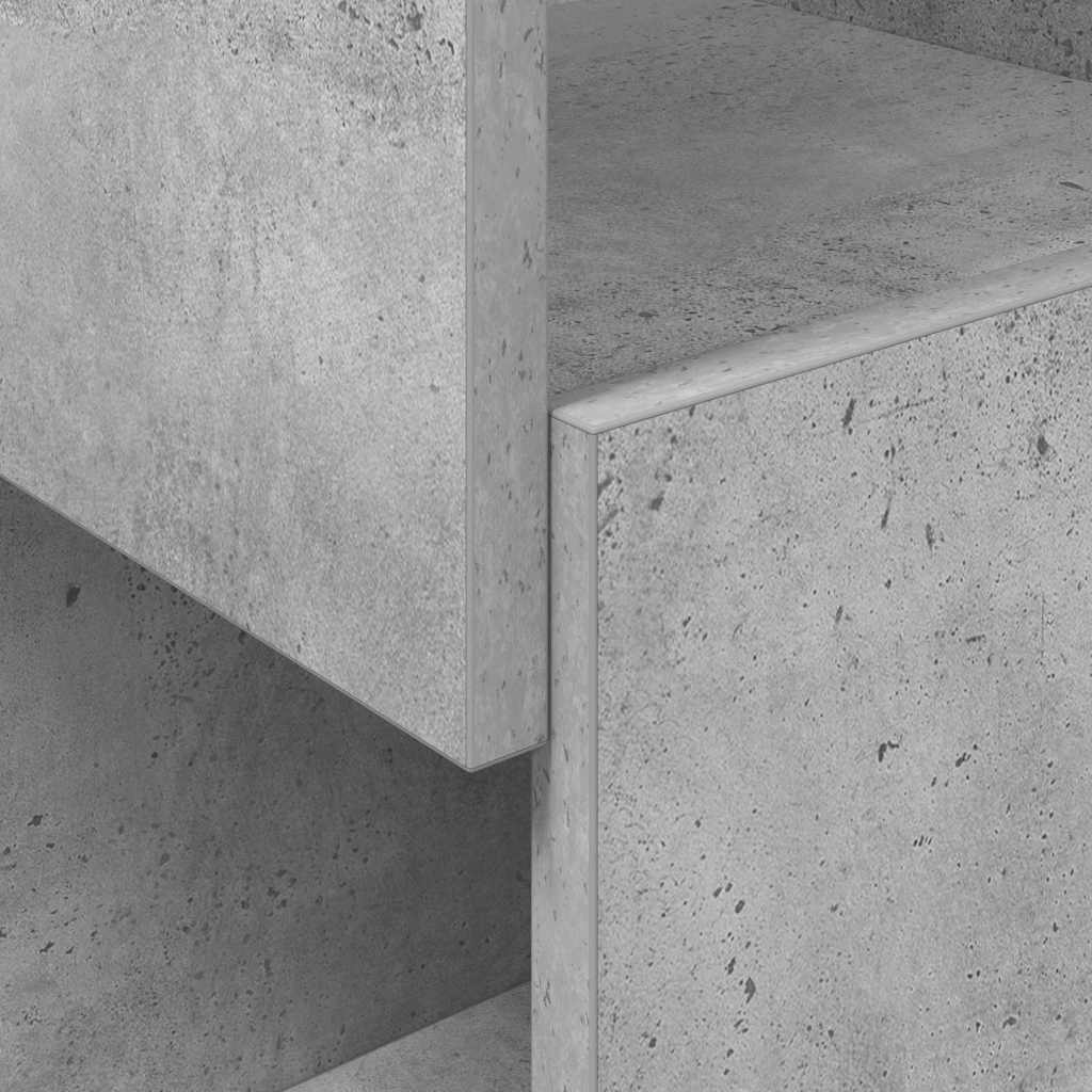 Dulap de colt Alb 25,5x25x102cm Lemn compozit — imaginea 9