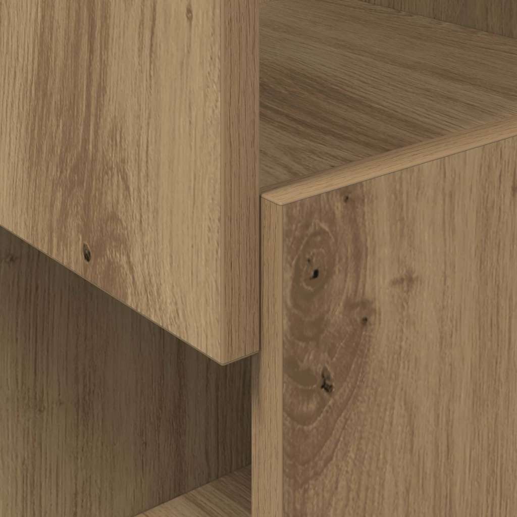 Dulap de colt Alb 25,5x25x102cm Lemn compozit — imaginea 9