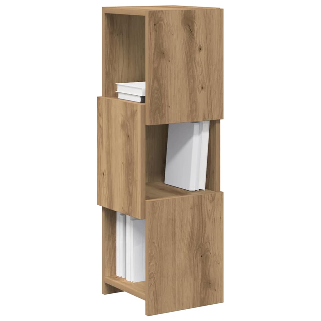 Dulap de colt Alb 25,5x25x80cm Lemn compozit — imaginea 4