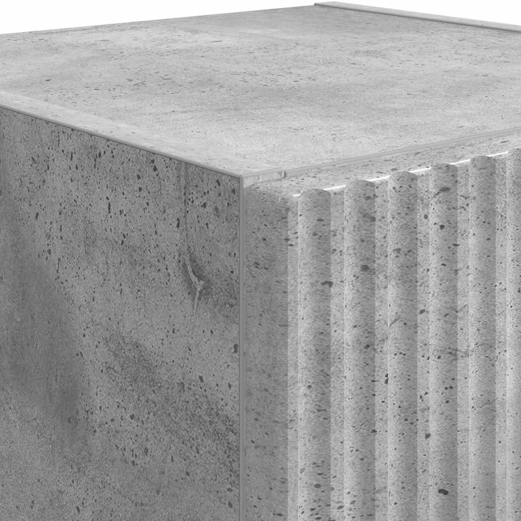 Dulap TV de perete 2 pcs Beton 30 x 31 x 60 cm Lemn compozit — imaginea 10