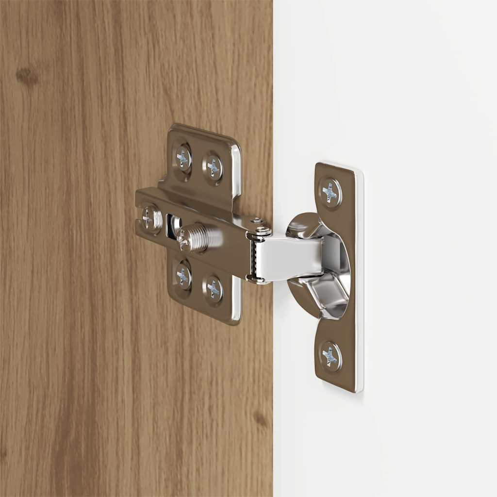 Dulap TV de perete Pe perete Stejar Artizanal 59,5 x 31 x 60 cm — imaginea 11