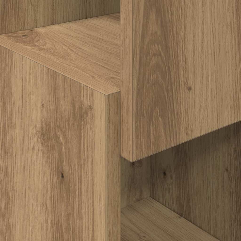 Dulap de colt Alb 25,5x25x80cm Lemn compozit — imaginea 9