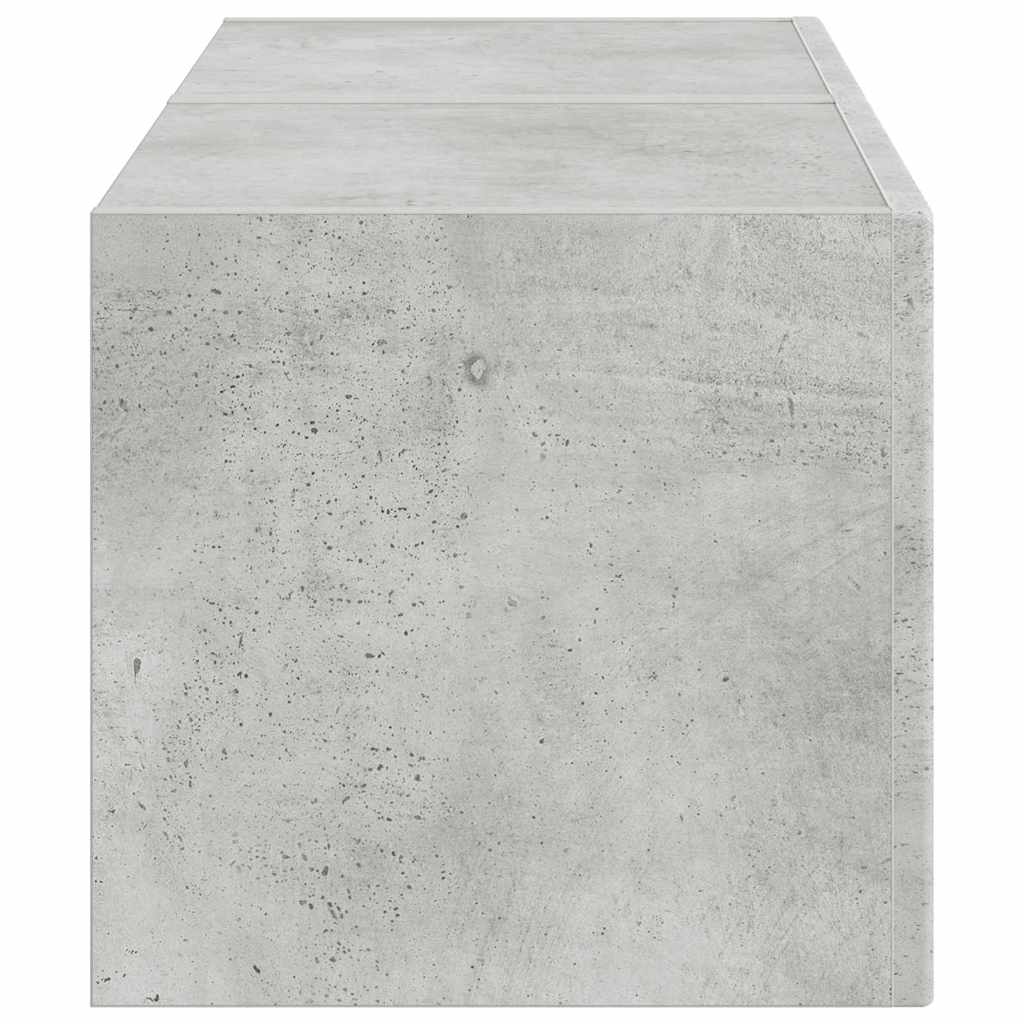 Dulap TV de perete 2 pcs Beton 60 x 31 x 29.5 cm Lemn compozit — imaginea 9