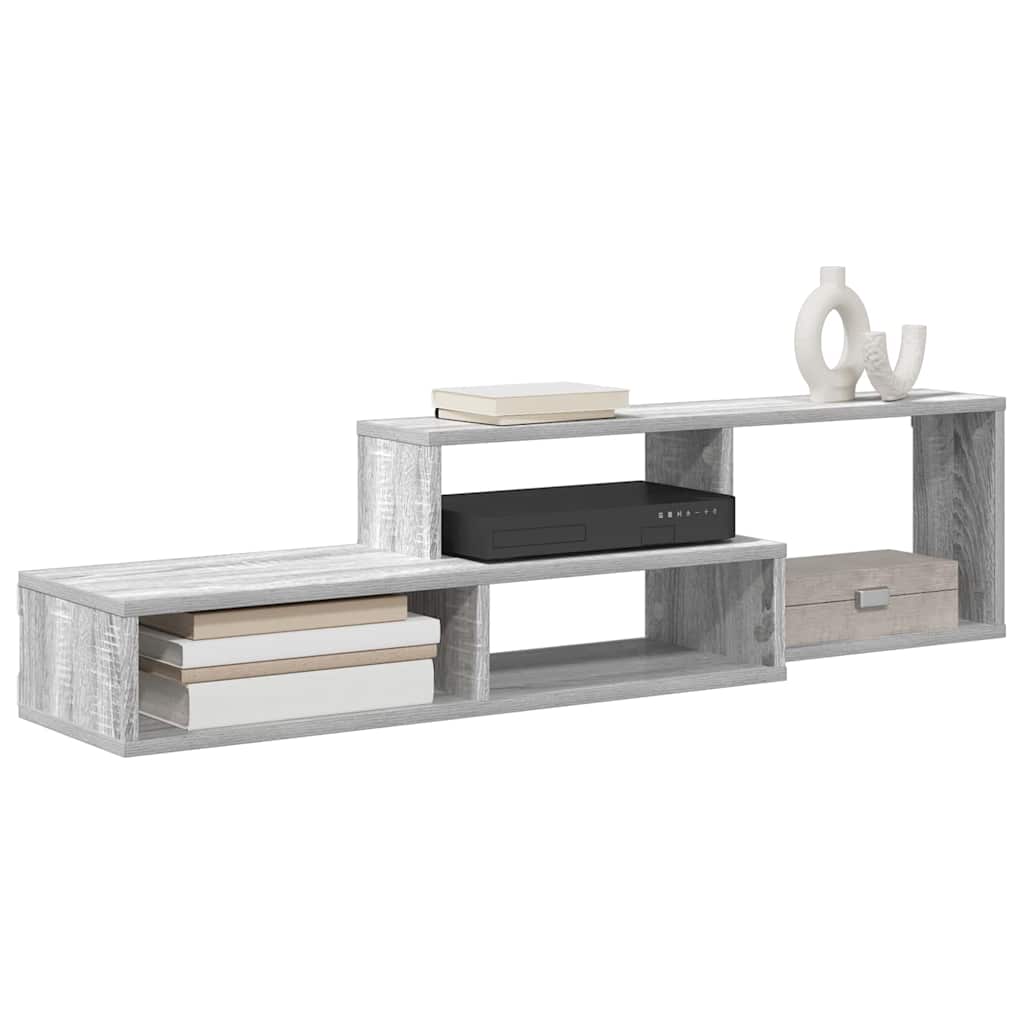 SuportTVdeperete 120x25x28,5cm Lemn compozit — imaginea 4