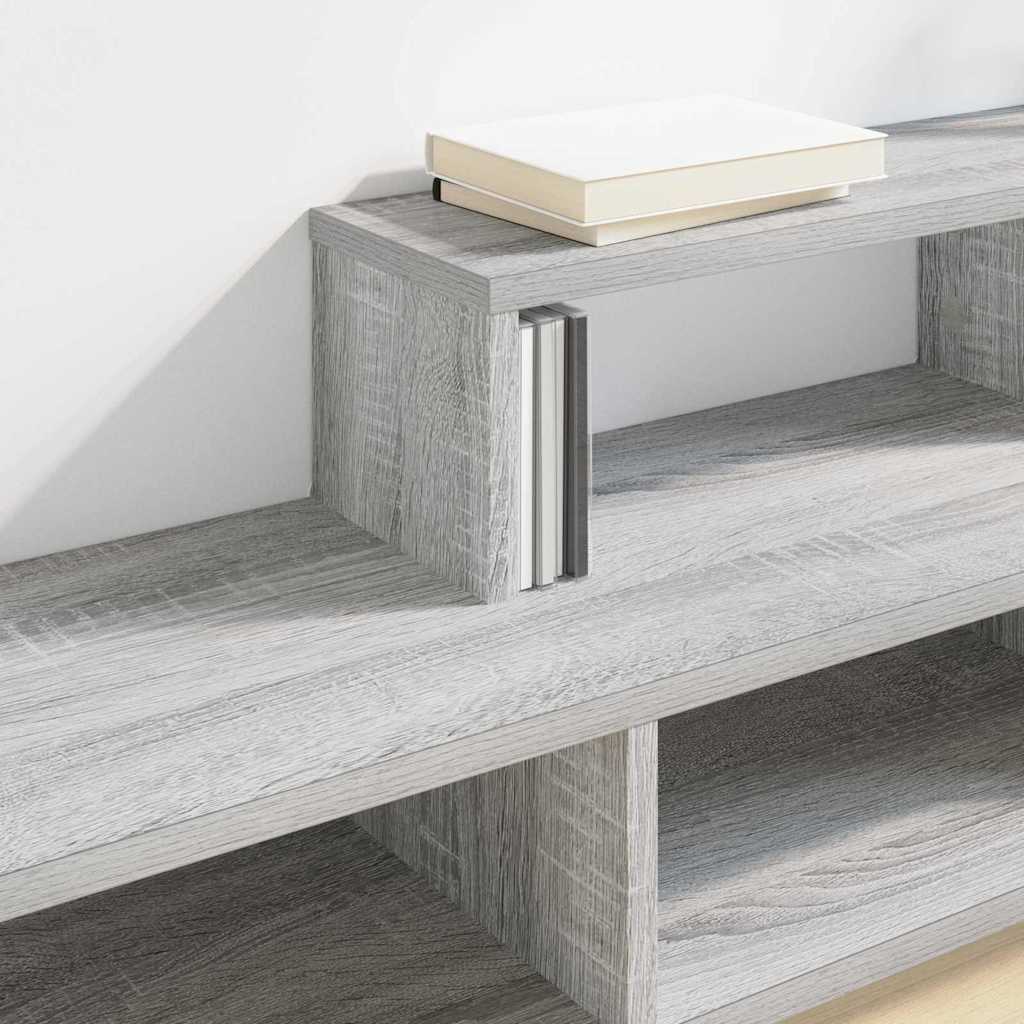 SuportTVdeperete 120x25x28,5cm Lemn compozit — imaginea 5