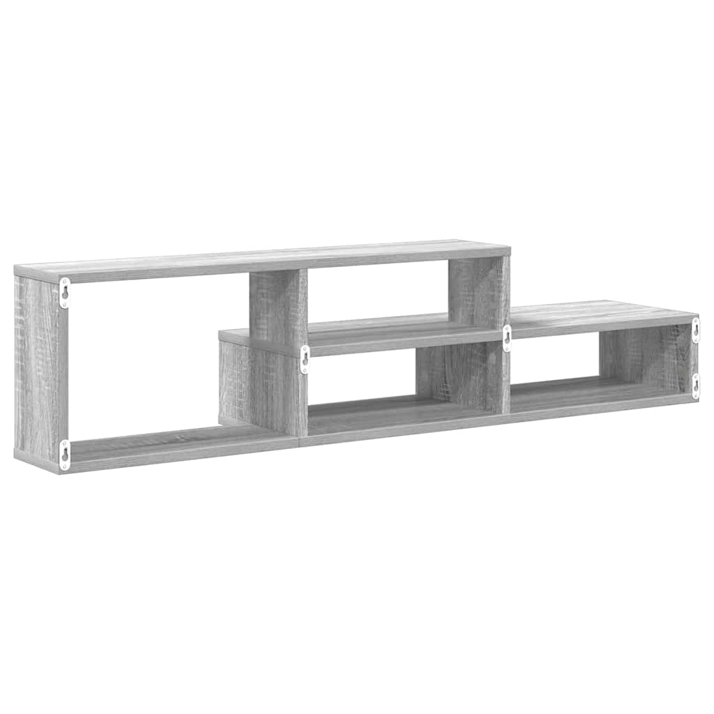 SuportTVdeperete 120x25x28,5cm Lemn compozit — imaginea 8
