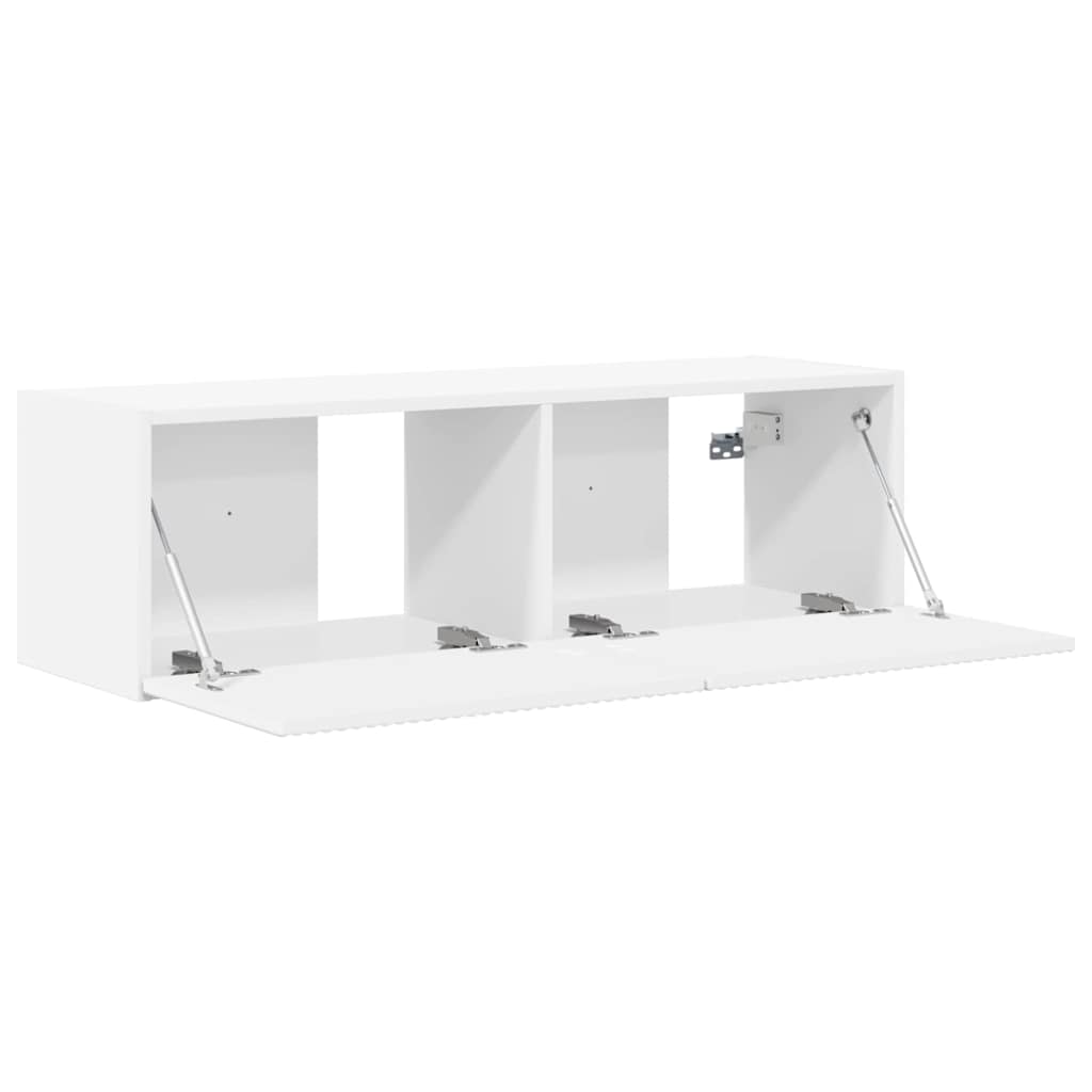 Dulap TV de perete Alb 60 x 31 x 29.5 cm Lemn compozit — imaginea 6