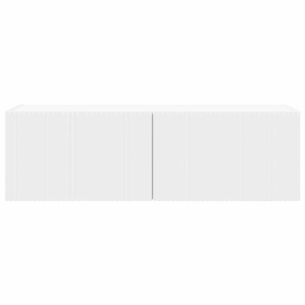 Dulap TV de perete Alb 60 x 31 x 29.5 cm Lemn compozit — imaginea 7