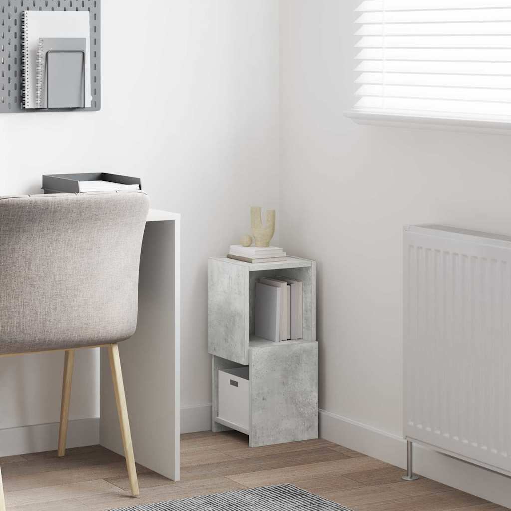 Dulap de colt Alb 25,5x25x55cm Lemn compozit — imaginea 5