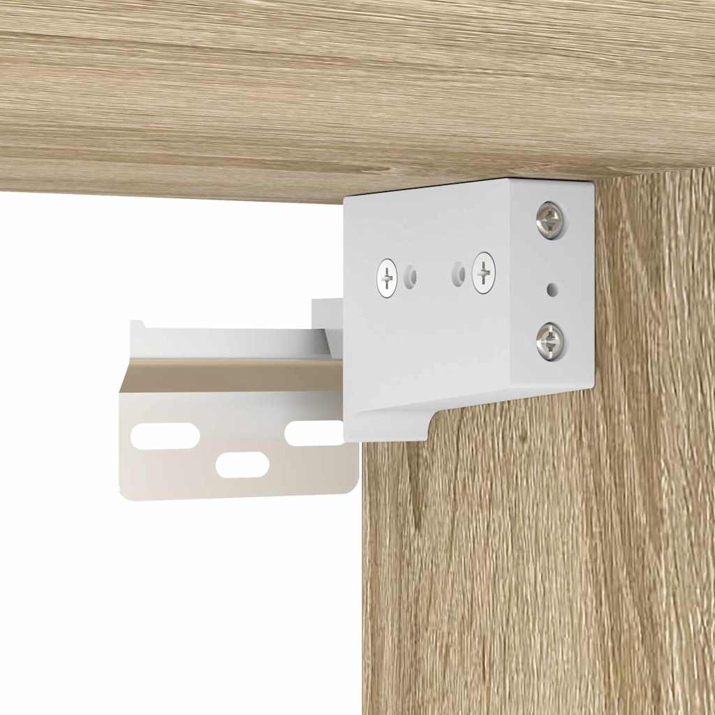 Dulap TV de perete 2 pcs Sonoma 30 x 31 x 60 cm Lemn compozit — imaginea 12