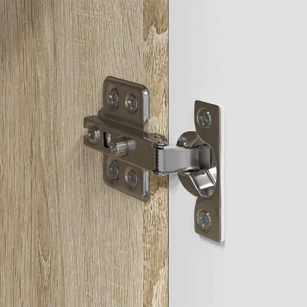 Dulap TV de perete 2 pcs Sonoma 30 x 31 x 100 cm Lemn compozit — imaginea 11
