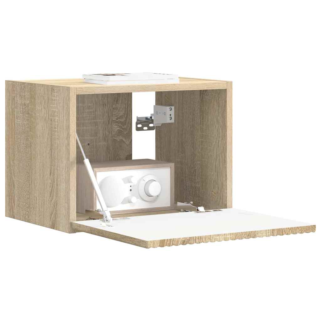 Dulap TV de perete Sonoma 60 x 31 x 29.5 cm Lemn compozit — imaginea 4
