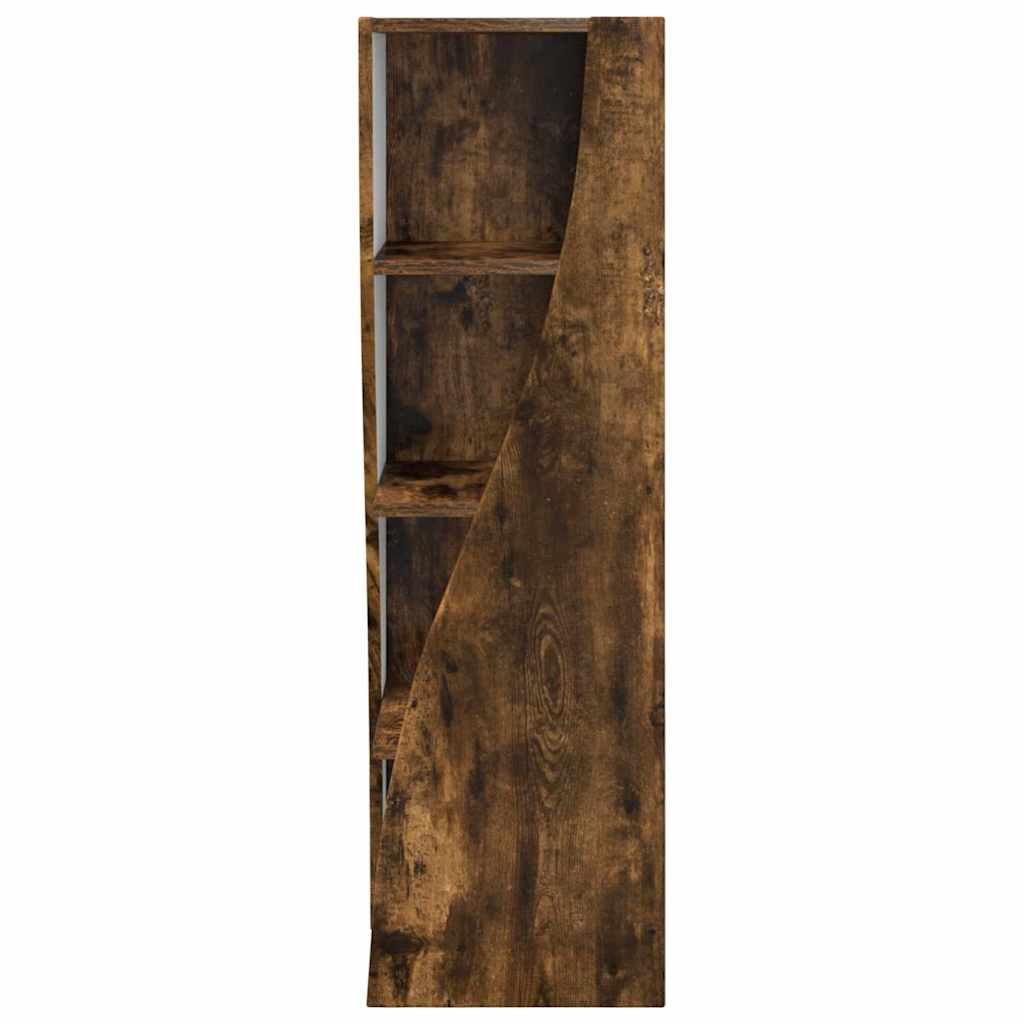 Dulap de colt Alb 32x32x102cm Lemn compozit — imaginea 7