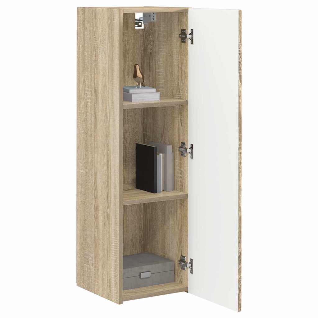 Dulap TV de perete Sonoma 30 x 31 x 100 cm Lemn compozit — imaginea 4