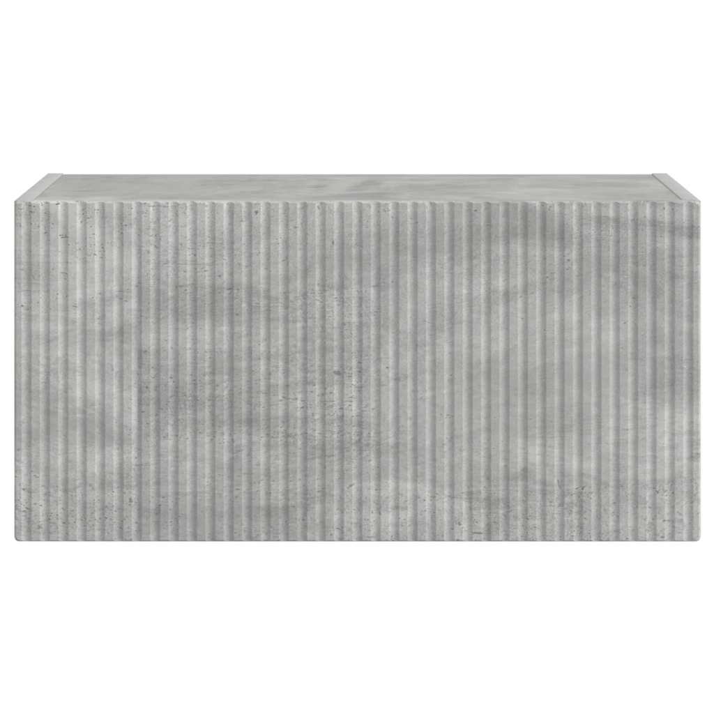 Dulap TV de perete Beton 60 x 31 x 29.5 cm Lemn compozit — imaginea 7