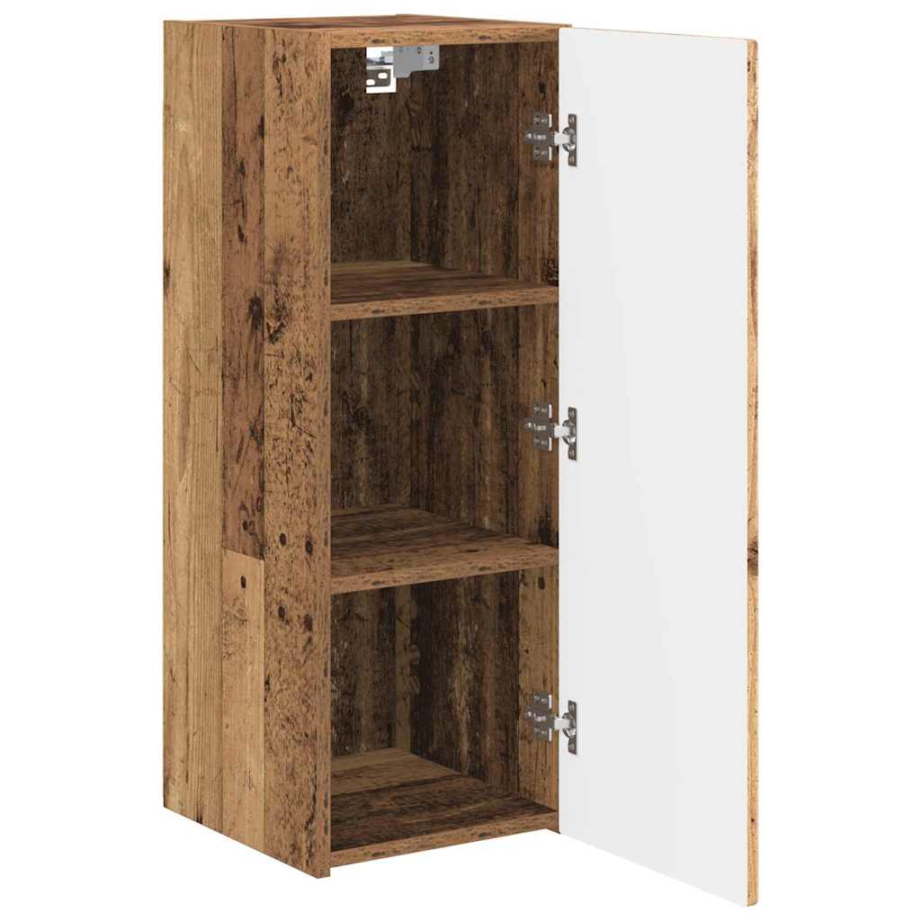 Dulap TV de perete Lemn Vechi 30 x 31 x 80 cm Lemn compozit — imaginea 6