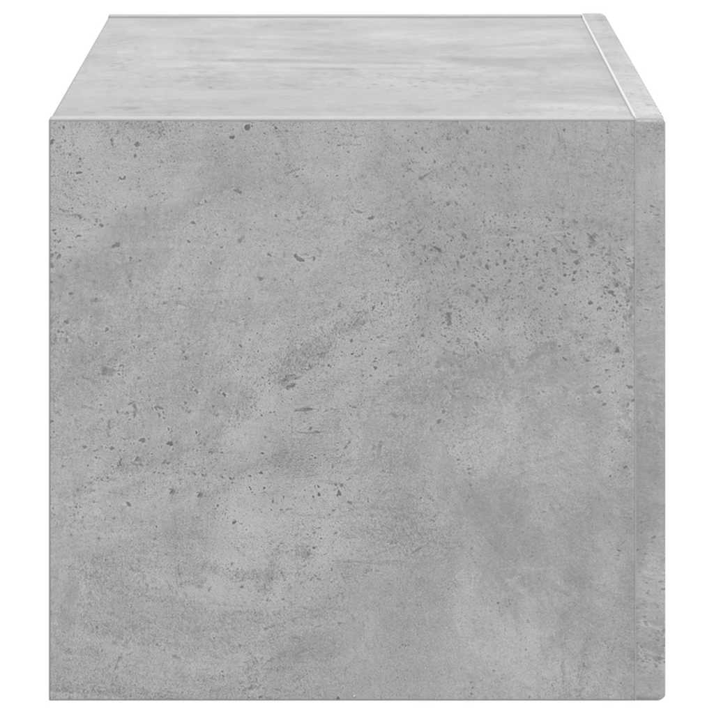 Dulap TV de perete Beton 60 x 31 x 29.5 cm Lemn compozit — imaginea 8