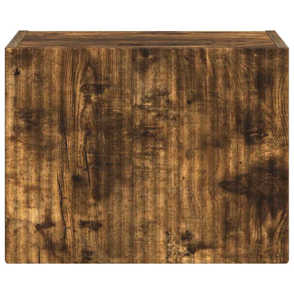 Dulap TV de perete Pe perete Stejar fumuriu 60 x 31 x 29.5 cm — imaginea 7