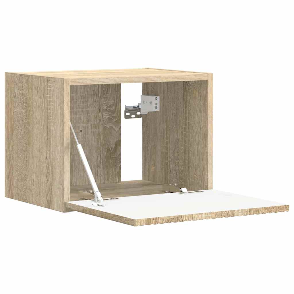 Dulap TV de perete Sonoma 60 x 31 x 29.5 cm Lemn compozit — imaginea 6