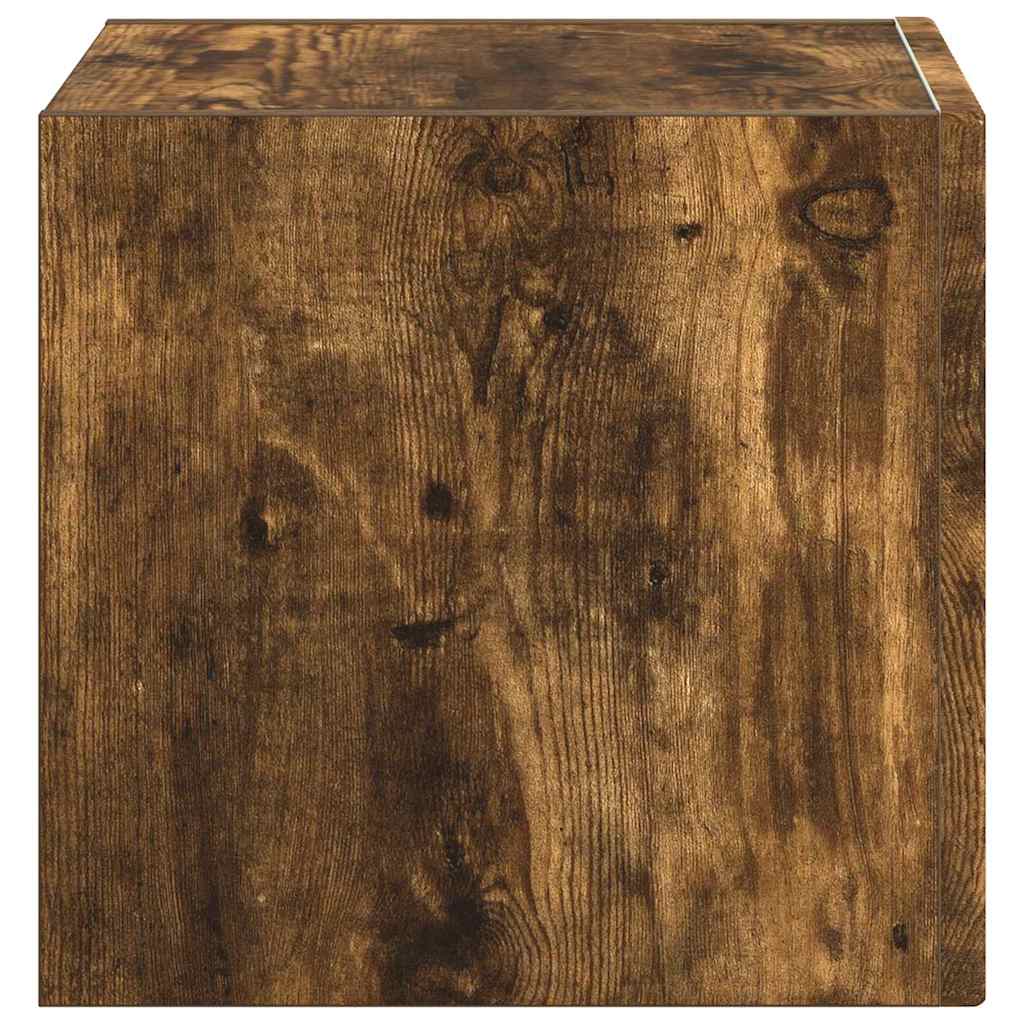 Dulap TV de perete Pe perete Stejar fumuriu 60 x 31 x 29.5 cm — imaginea 8