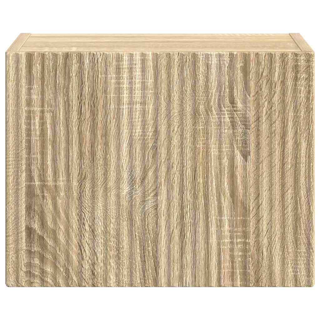 Dulap TV de perete Sonoma 60 x 31 x 29.5 cm Lemn compozit — imaginea 7