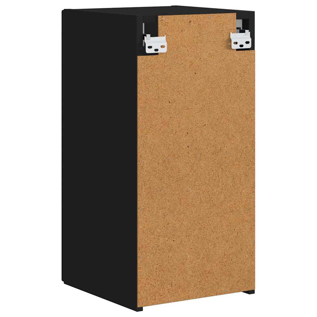 Dulap TV de perete 2 pcs Negru 30 x 31 x 60 cm Lemn compozit — imaginea 3