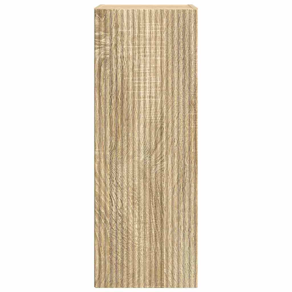 Dulap TV de perete Sonoma 30 x 31 x 80 cm Lemn compozit — imaginea 7