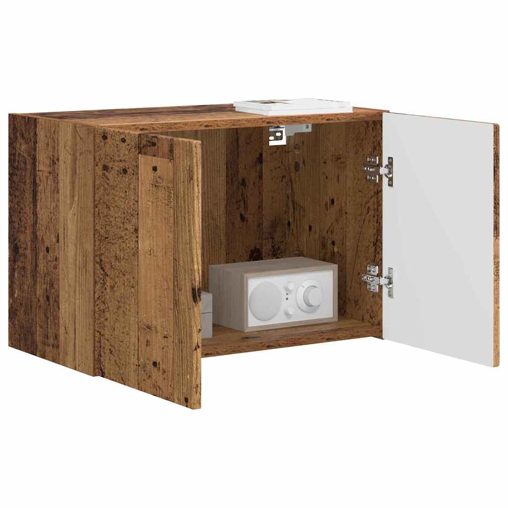 Dulap TV de perete Lemn Vechi 59,5 x 31 x 40 cm Lemn compozit — imaginea 4