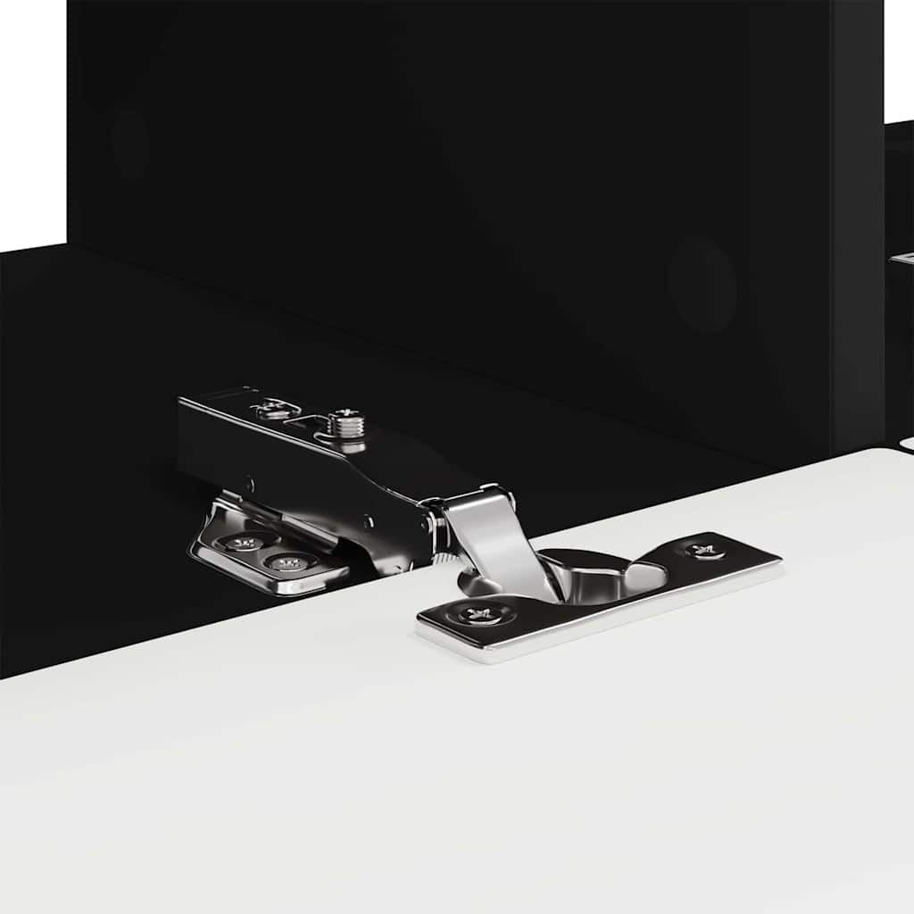 Dulap TV de perete 2 pcs Negru 60 x 31 x 29.5 cm Lemn compozit — imaginea 12