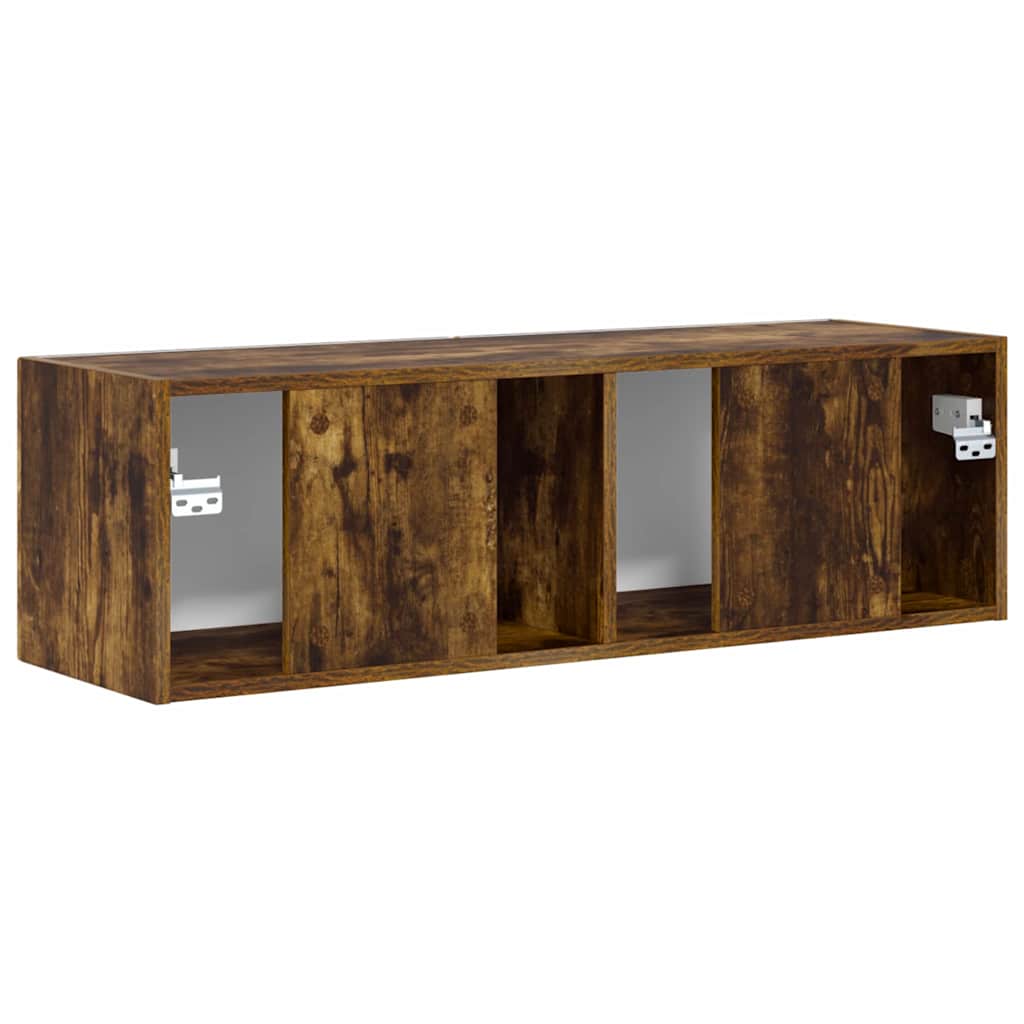 Dulap TV de perete Pe perete Stejar fumuriu 60 x 31 x 29.5 cm — imaginea 9