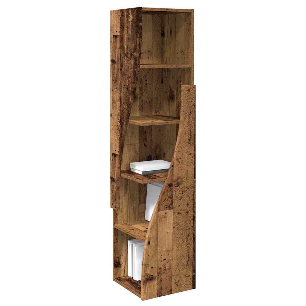 Dulap de colt Alb 32x32x140cm Lemn compozit — imaginea 4