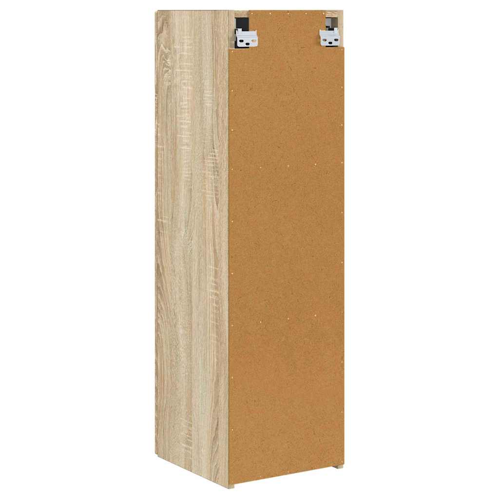 Dulap TV de perete Sonoma 30 x 31 x 100 cm Lemn compozit — imaginea 9