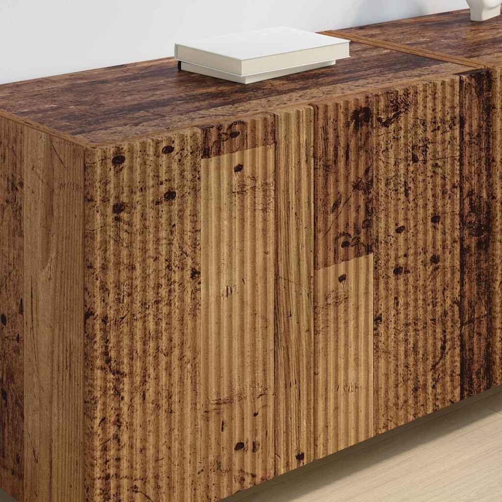 Dulap TV de perete Lemn Vechi 59,5 x 31 x 40 cm Lemn compozit — imaginea 5