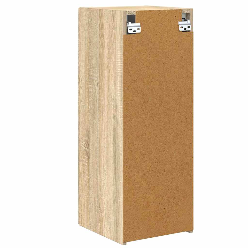 Dulap TV de perete Sonoma 30 x 31 x 80 cm Lemn compozit — imaginea 9
