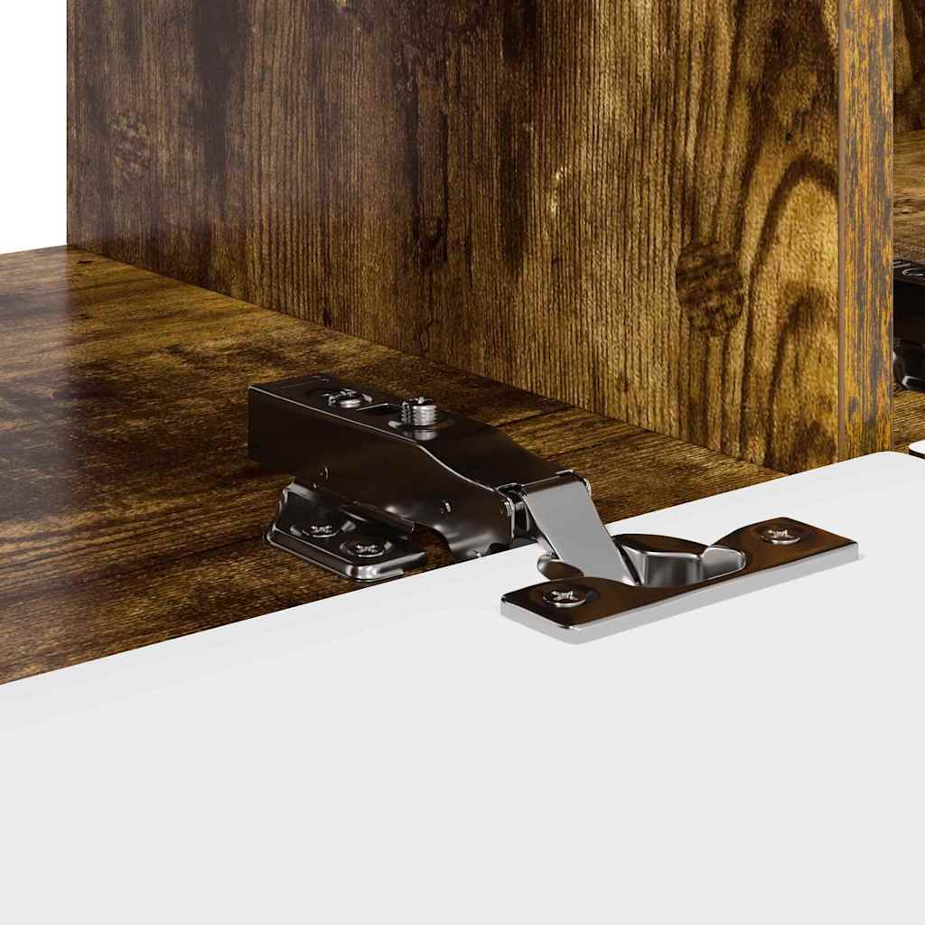 Dulap TV de perete Pe perete Stejar fumuriu 60 x 31 x 29.5 cm — imaginea 11