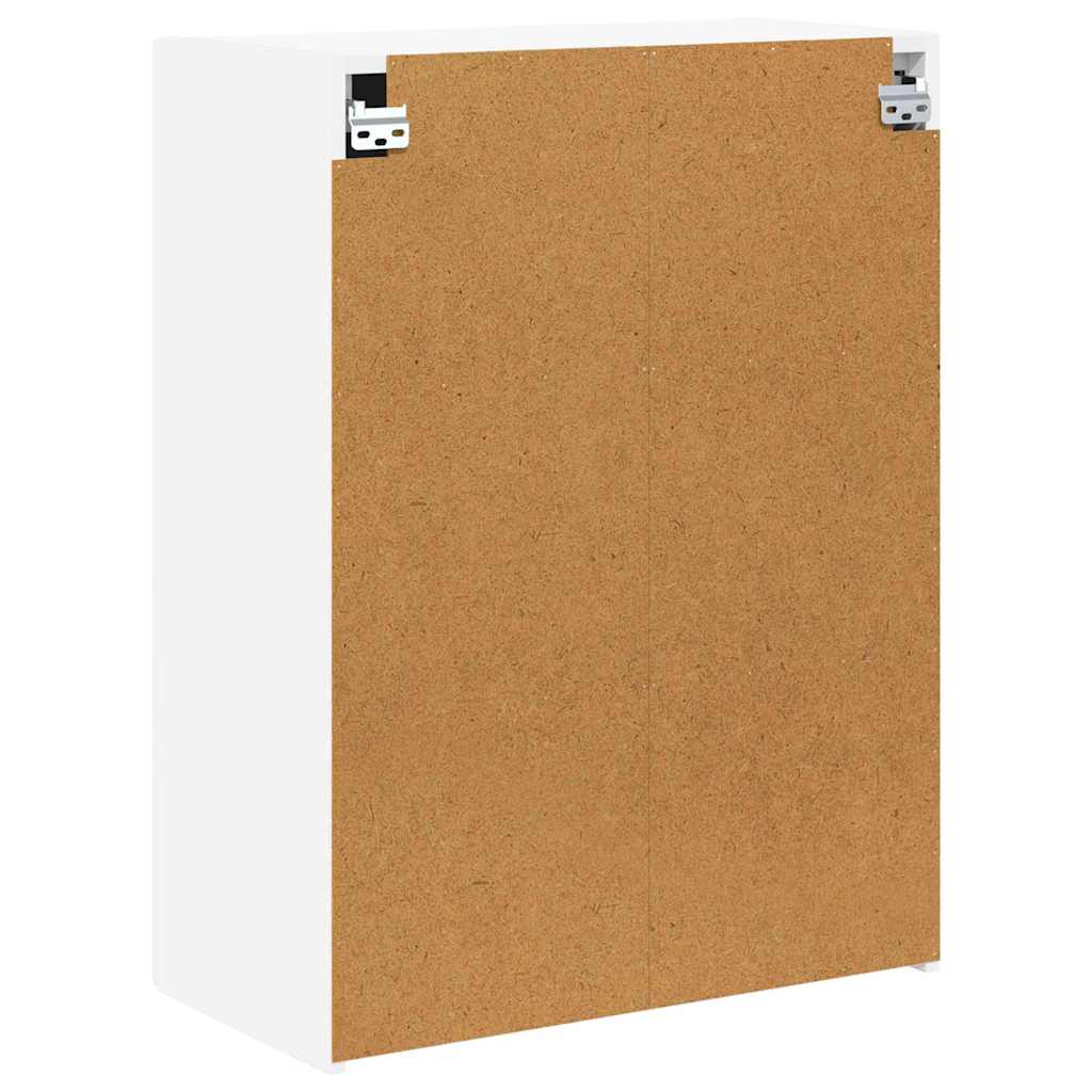 Dulap TV de perete Alb 59,5 x 31 x 80 cm Lemn compozit — imaginea 9