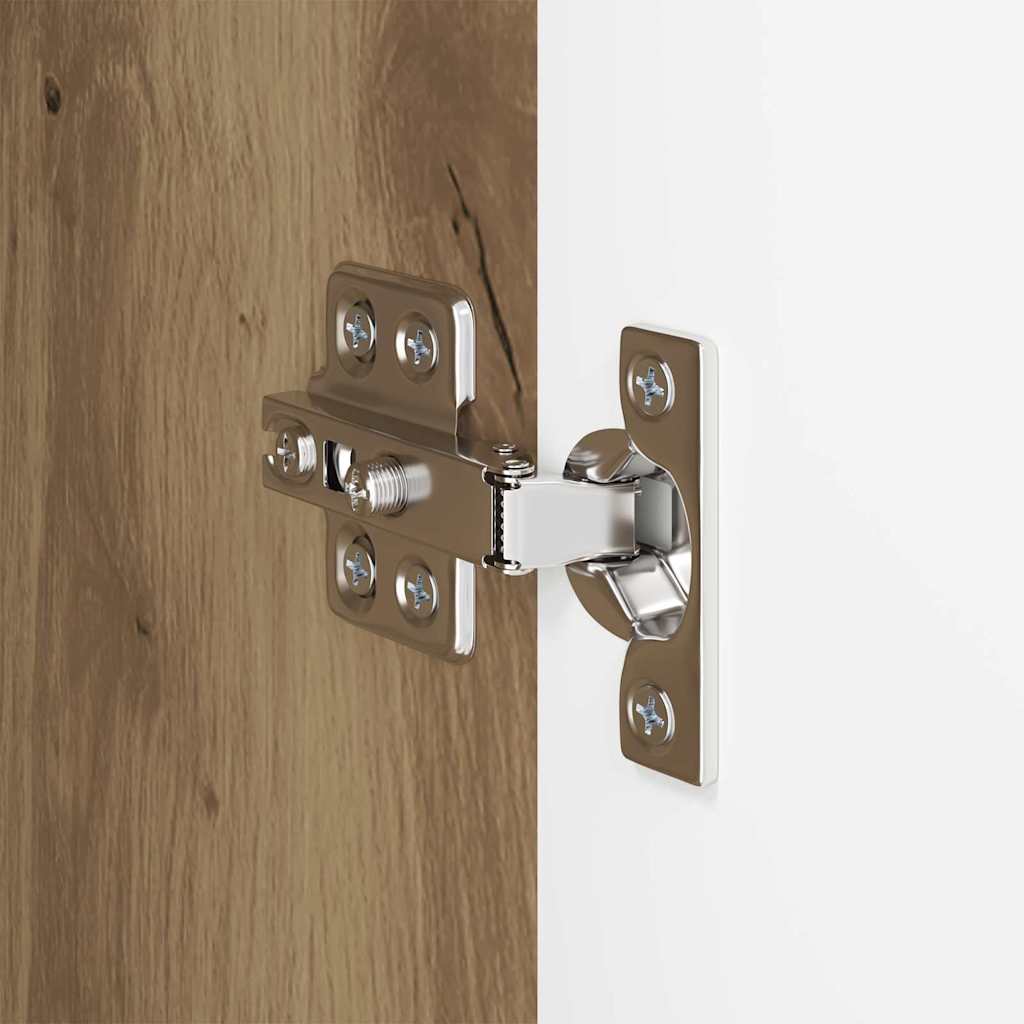 Dulap TV de perete Stejar Artizanal 59,5 x 31 x 100 cm — imaginea 11