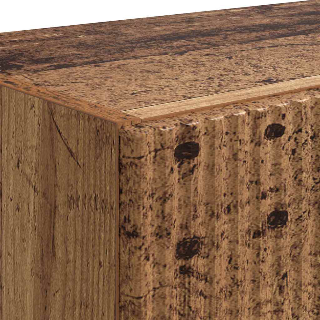 Dulap TV de perete Lemn Vechi 59,5 x 31 x 40 cm Lemn compozit — imaginea 10