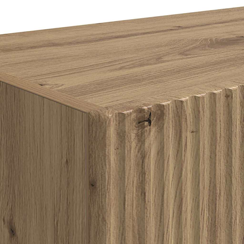 Dulap TV de perete Pe perete Stejar artizanal 60 x 31 x 29.5 cm — imaginea 10
