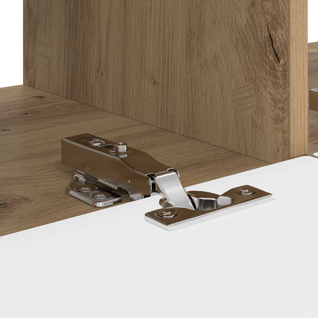 Dulap TV de perete Pe perete Stejar artizanal 60 x 31 x 29.5 cm — imaginea 11