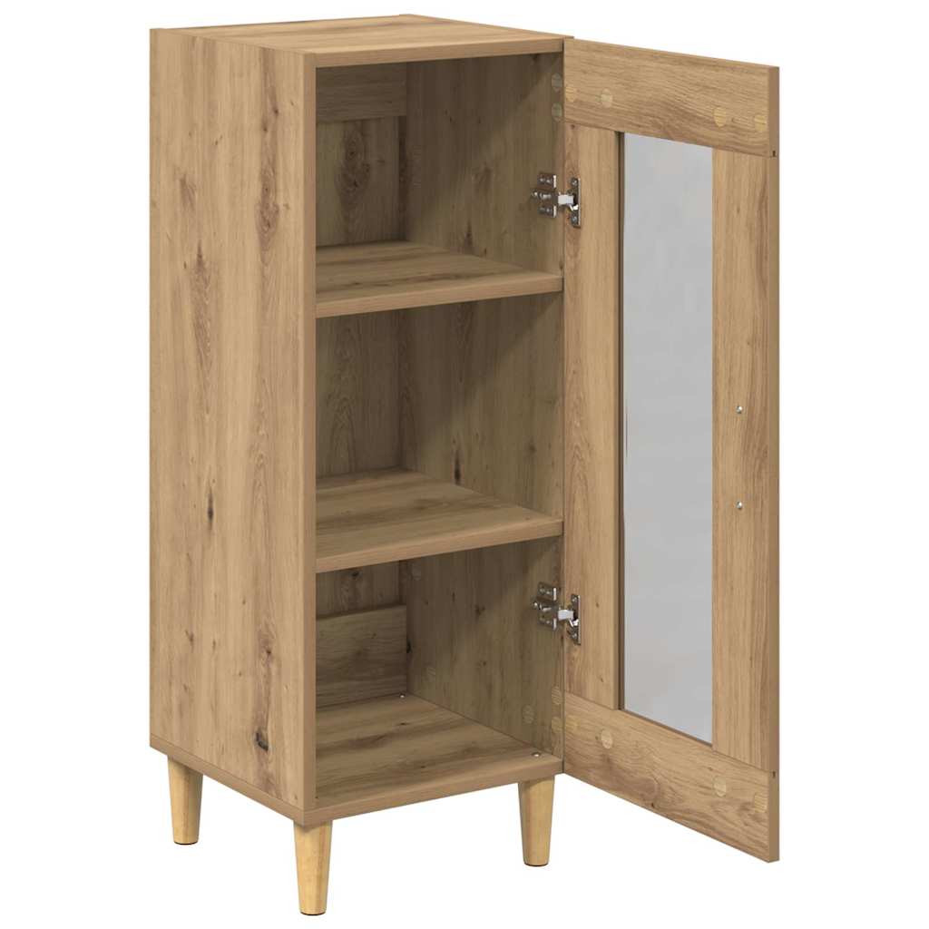 stejar artizanal 34.5 x 32.5 x 90 cm Lemn compozit — imaginea 6
