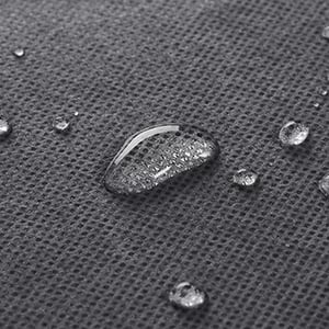 Garderoba din material textil, dulap portabil, cu rafturi si sina de agatat, 150x45x175cm, gri