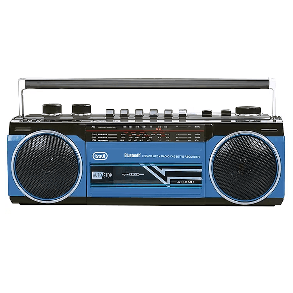 Radiocasetofon Headunit Trevi RR501, Bluetooth, Albastru