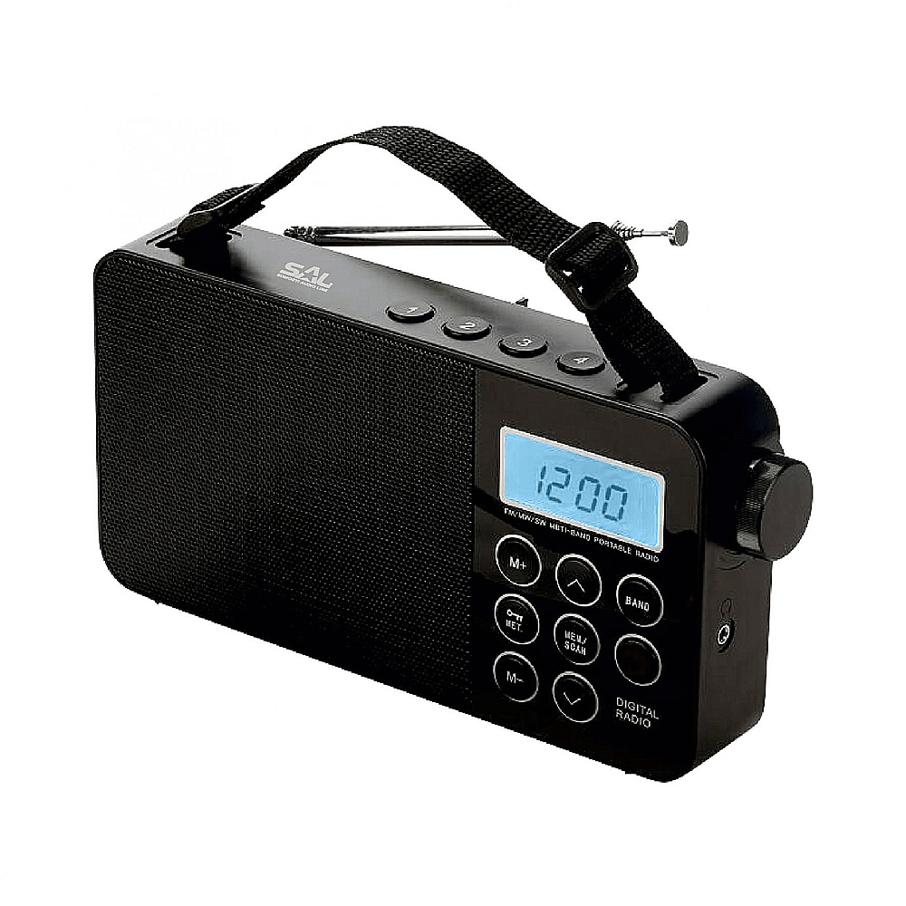 Radio SAL portabil, 3 benzi, RPR 3LCD