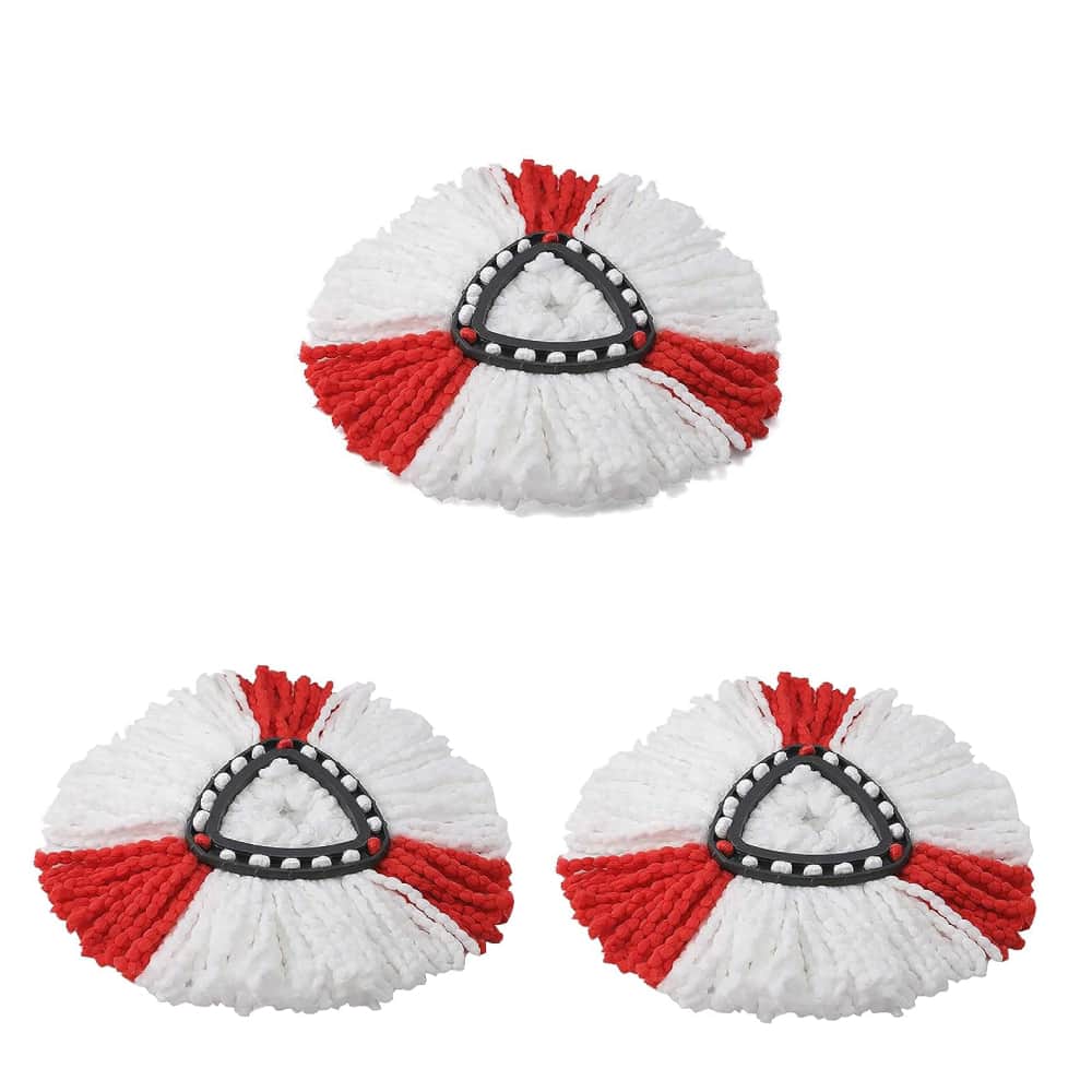 Set 3 rezerve, Paa-home compatibile cu mopul rotativ Vileda Easy Wring/ Turbo / Ultraspin - imagine 2